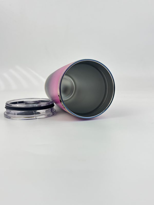China to USA Sea freight 28 Days 20oz Purple mirror plated with magentic lids Blank vacuum-insulated powder coated stainless steel tumblers work great for laser engraving.