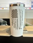China to USA Sea freight 28 Days 20oz Golf dimple tumbler with magnetic lid Blank Powder Coated Stainless Steel Vacuum Tumbler, Suitable for Laser Engraving & UV Printing