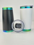 China to USA Sea freight 28 Days 20oz Green mirror plated coffee tumblers with magnetic lids Blank Cold Powder Coated Vacuum Stainless Steel Tumbler, Laser Engravable & UV Printable