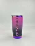 China to USA Sea freight 28 Days 20oz Purple mirror plated with magentic lids Blank vacuum-insulated powder coated stainless steel tumblers work great for laser engraving.