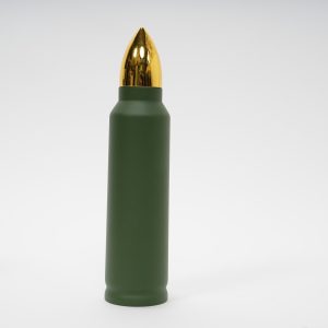 China to USA Sea freight 28 Days 500ml /1000ML Bullet water bottles powder coated Vacuum Tumbler Powder Coated For Laser Engraving
