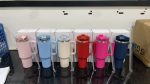 China to USA Sea freight 28 Days 40oz tumbler with handle H2.0 Blank Vacuum Tumbler Laser Engravable Powder Coat