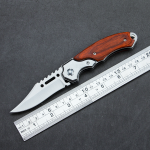 China to USA Sea freight 28 Days High Hardness Multi-functional Folding Pocket Knife with LED Flashlight, Portable Outdoor Survival Hunting Knife