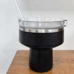 China to USA Sea freight 28 Days 16oz Insulated MargSip Stainless Steel Cocktail Tumbler With Lid With Straw Powder Coated Vacuum Insulated Stainless Steel Coupe Cocktail Glasses Laser Engravable Stemmed Tumblers