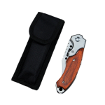 China to USA Sea freight 28 Days High Hardness Multi-functional Folding Pocket Knife with LED Flashlight, Portable Outdoor Survival Hunting Knife