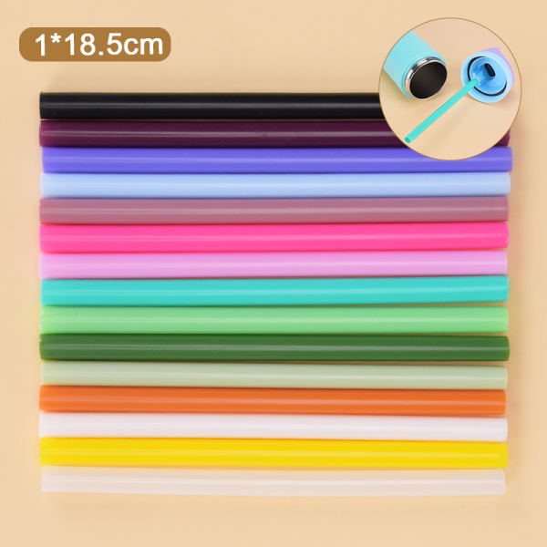 China to USA Sea freight 28 Days plastic straw 1×30.5cm Plastic Straws for 40oz Handle Tumblers & 1×18.5cm Plastic Straws for Owala Water Bottles