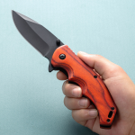 China to USA Sea freight 28 Days Rosewood Mini Knife High Hardness Multi-Functional Mini Folding Knife with Solid Wood Handle, Portable for Camping Laser Engraving
