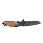China to USA Sea freight 28 Days X50 folding knife Titanium Coated Multi-Functional Folding Survival Knife, Carbon Fiber Wood Handle Laser Engraving