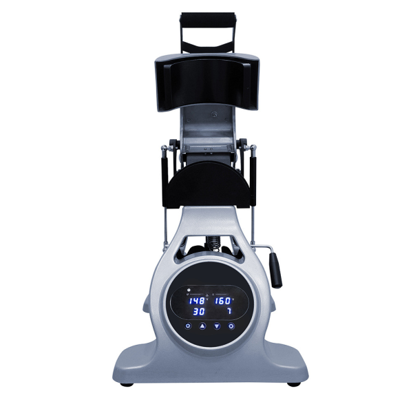 China to USA Sea freight 28 Days Dual heated cap press machine laser Alignment +3 hat pads