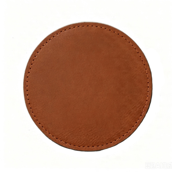 China to USA FedEx 9 days Blank PU anti-slip leather coasters, square and round, 100x100mm Wholesale mixed colors perfect for Laser engraving