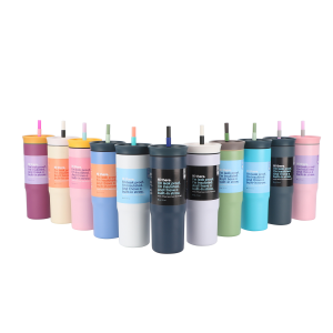 China to USA Sea freight 28 Days 24oz Blank Stainless Steel Car Tumbler Laser Engraving Insulated Travel Cup Individually Packed, Mix Colors Allowed