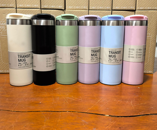 China to USA Sea freight 28 Days 350ml / 500ml Flip Lid Stainless Steel Coffee Cup, Double Wall Vacuum Blank Tumbler for Laser Engraving & UV Printing