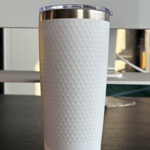 (25pcs)US Warehouse 2-7 Days 20oz Powder Coated Stainless Steel Blank Golf Tumbler with Magnetic Lid for Laser Engraving