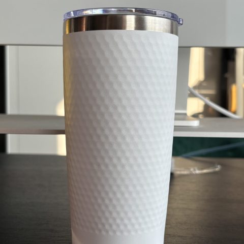 (25pcs)US Warehouse 2-7 Days 20oz Powder Coated Stainless Steel Blank Golf Tumbler with Magnetic Lid for Laser Engraving