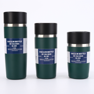 China to USA Sea freight 28 Days 8oz/12oz/16oz coffee tumbler 360° Drinking Stainless Steel Double Wall Vacuum Insulated Hot & Cold Tumbler, Powder Coated Surface Ideal For Laser Engraving