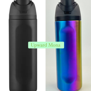 China to USA Sea freight 28 Days 24oz Brushed Rainbow 2‑in‑1 Blank Sports Water Bottle | Powder Coated for Laser Engraving, Leak‑Proof, Perfect for Custom Gift Giving