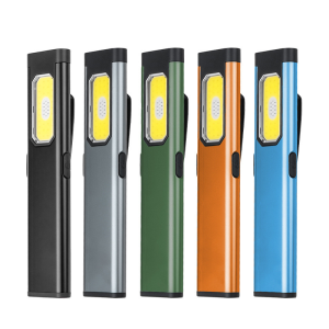 China to USA FedEx 9 days LED Flashlight with Magnetic Tail, USB‑Rechargeable Portable Outdoor Emergency Work Light, Laser Engravable